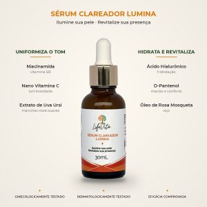 Sérum Clareador Lumina